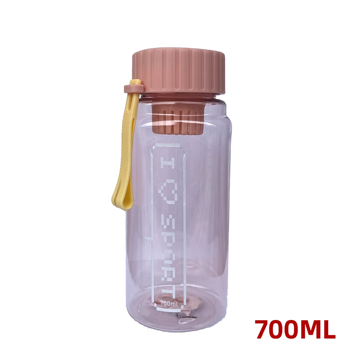 BOTELLA DE PLÁSTICO CON FILTRO 700ML   | 12 UNID 0