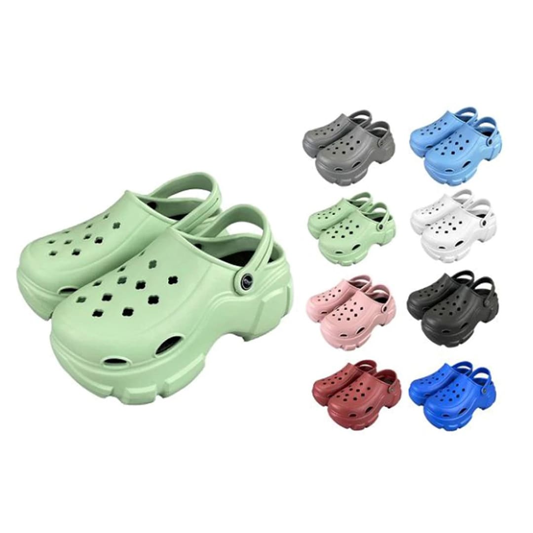 SANDALIA PARA MUJER PLATAFORMA COLOR LISO 10CM TALLA 36-41 | 24 UNID 0