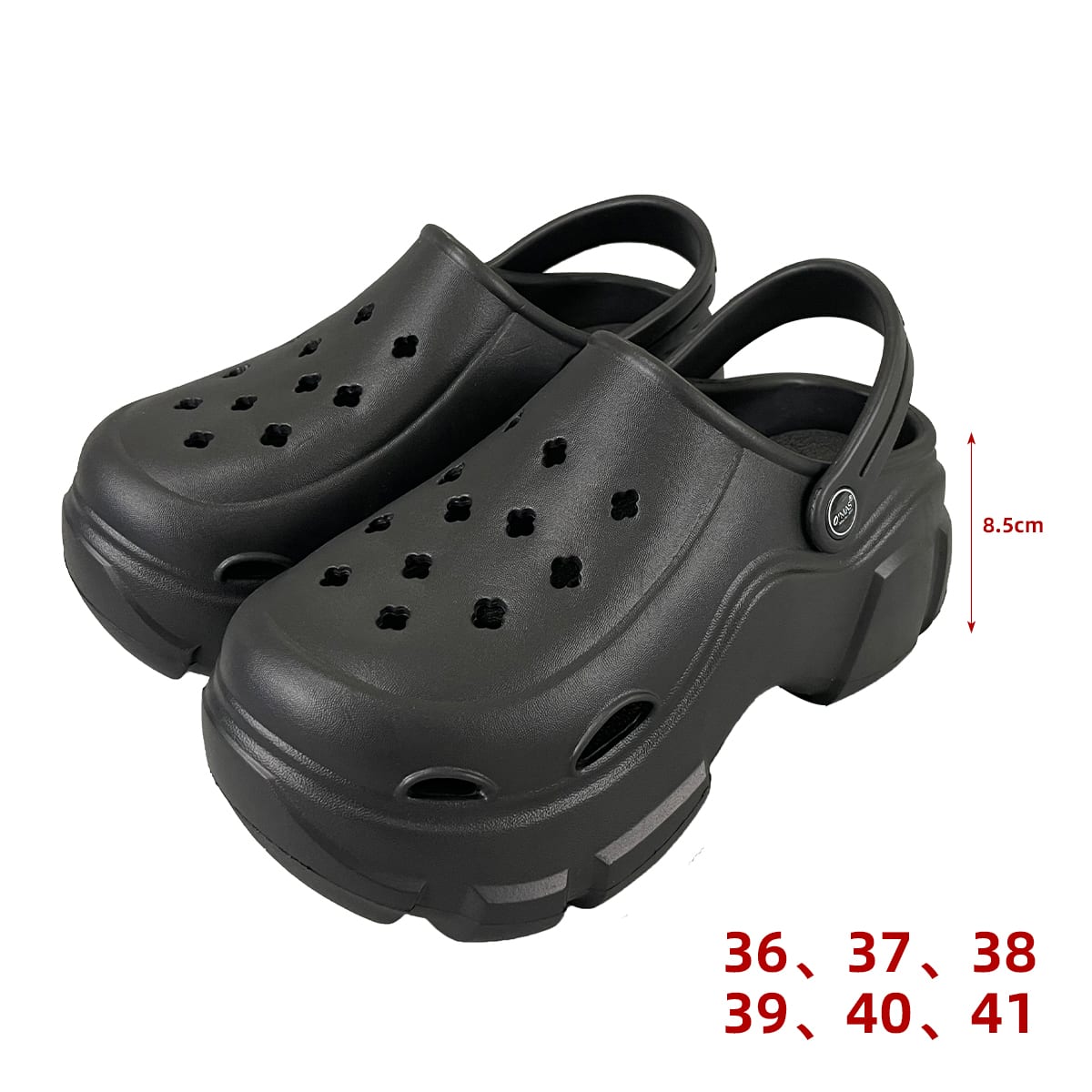 SANDALIA PARA MUJER PLATAFORMA COLOR LISO 10CM TALLA 36-41 | 24 UNID6