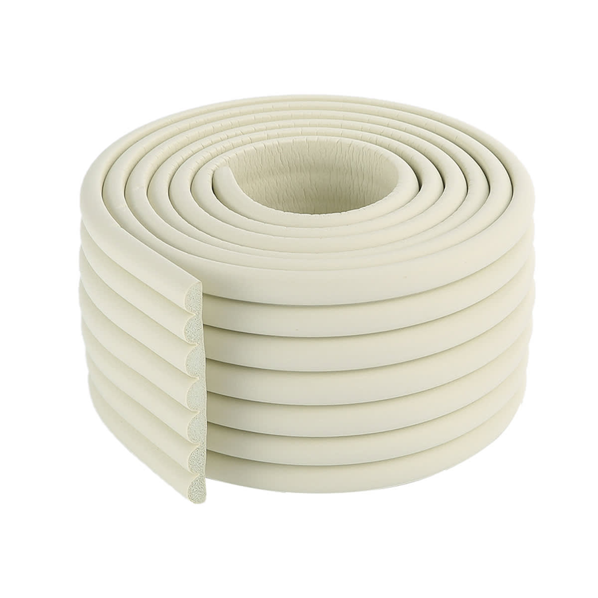 BURLETE PROTECTOR PARA BORDES GOMA 8X0.8X200CM |12 UNID2