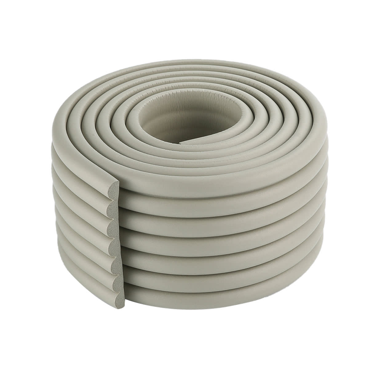 BURLETE PROTECTOR PARA BORDES GOMA 8X0.8X200CM |12 UNID5