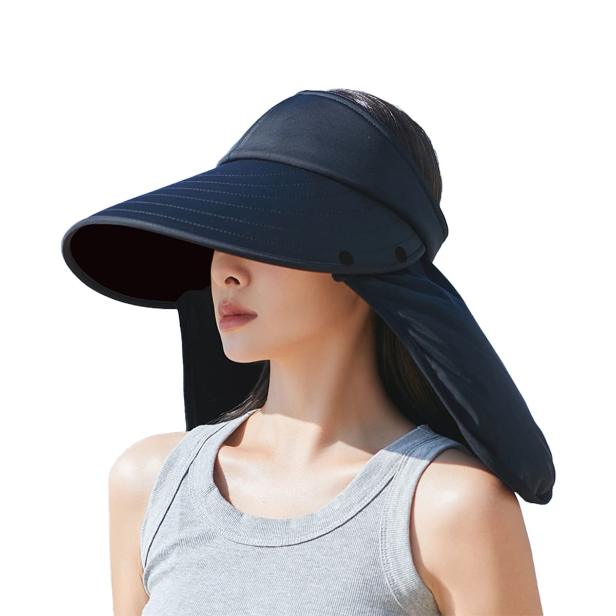 VISERA DE MUJER CUBRE ROSTRO 57CM3