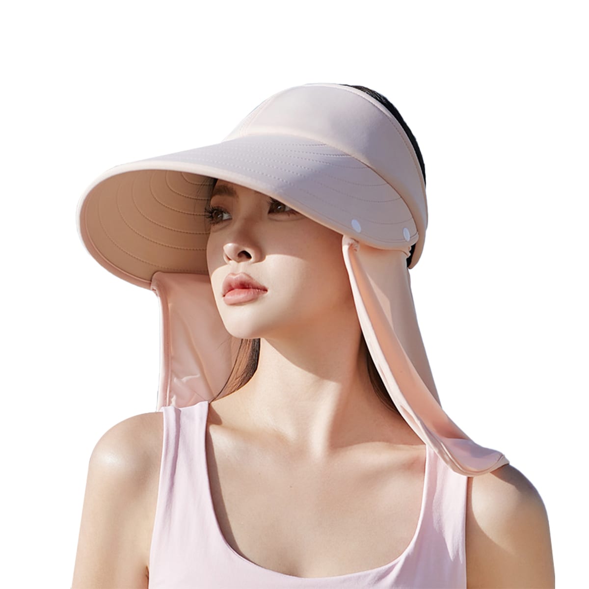 VISERA DE MUJER CUBRE ROSTRO 57CM4