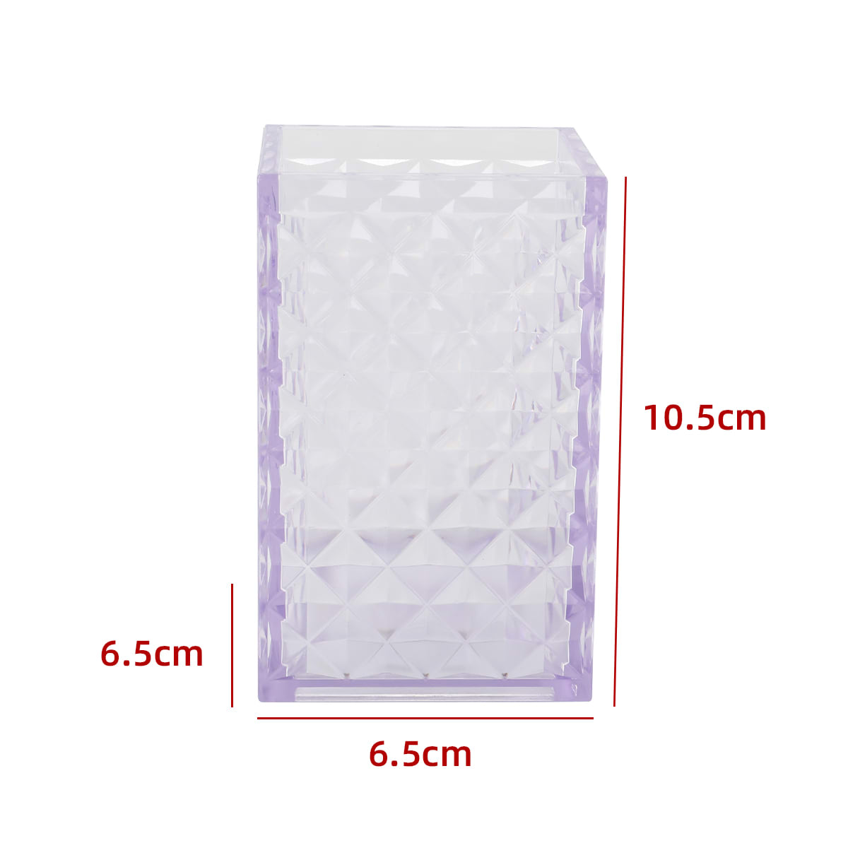 VASO DE BAÑO BEIGE 10.5X6.5X6.5CM 2