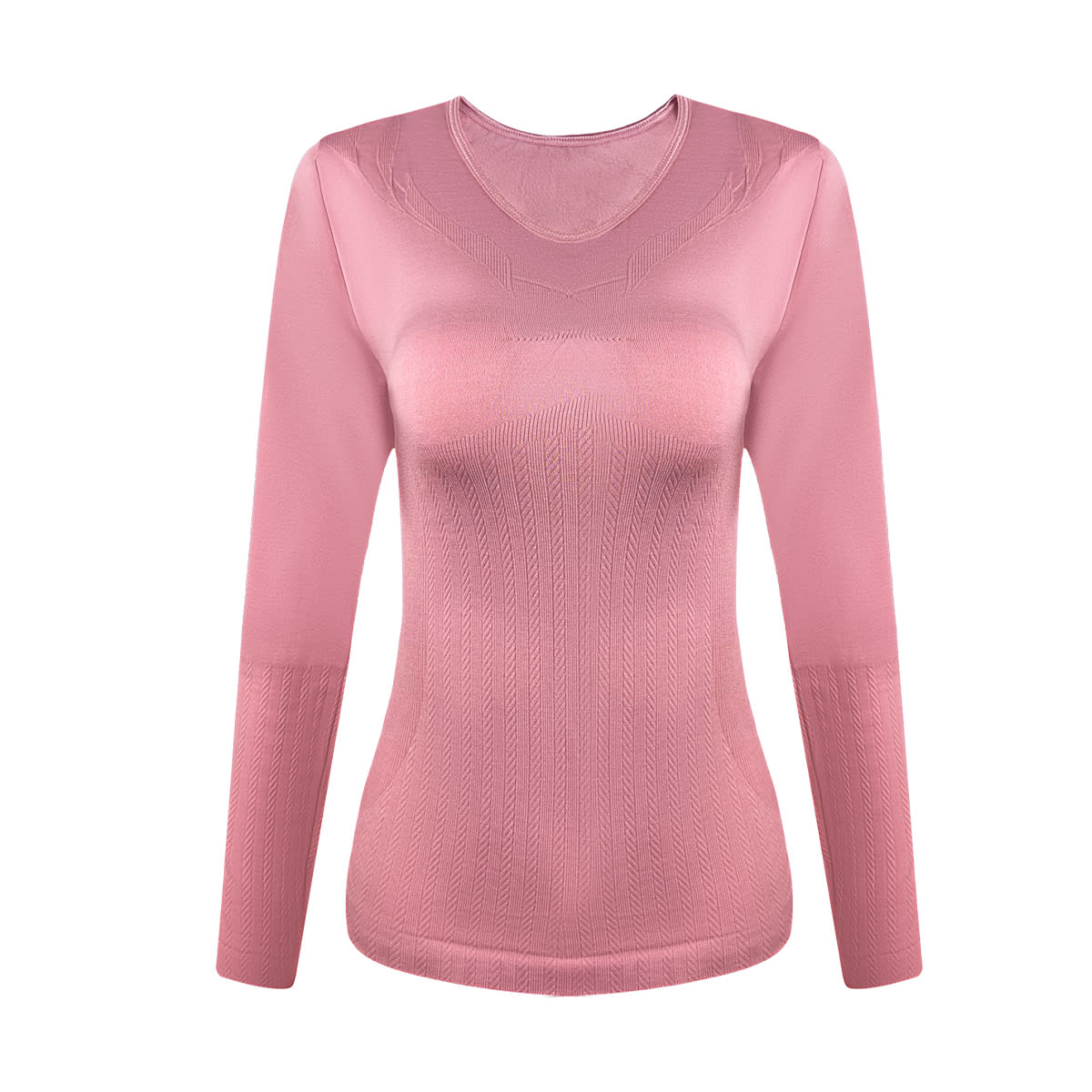 CAMISETA DE MUJER TRENZA REDUCTORA CON POLAR COLORES SURTIDOS TALLA UNICA6