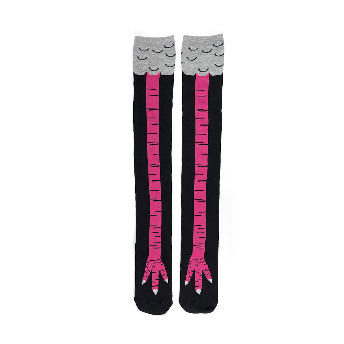 CALCETINES NIÑA DISEÑO PATA DE GALLINA | 12 UNI4