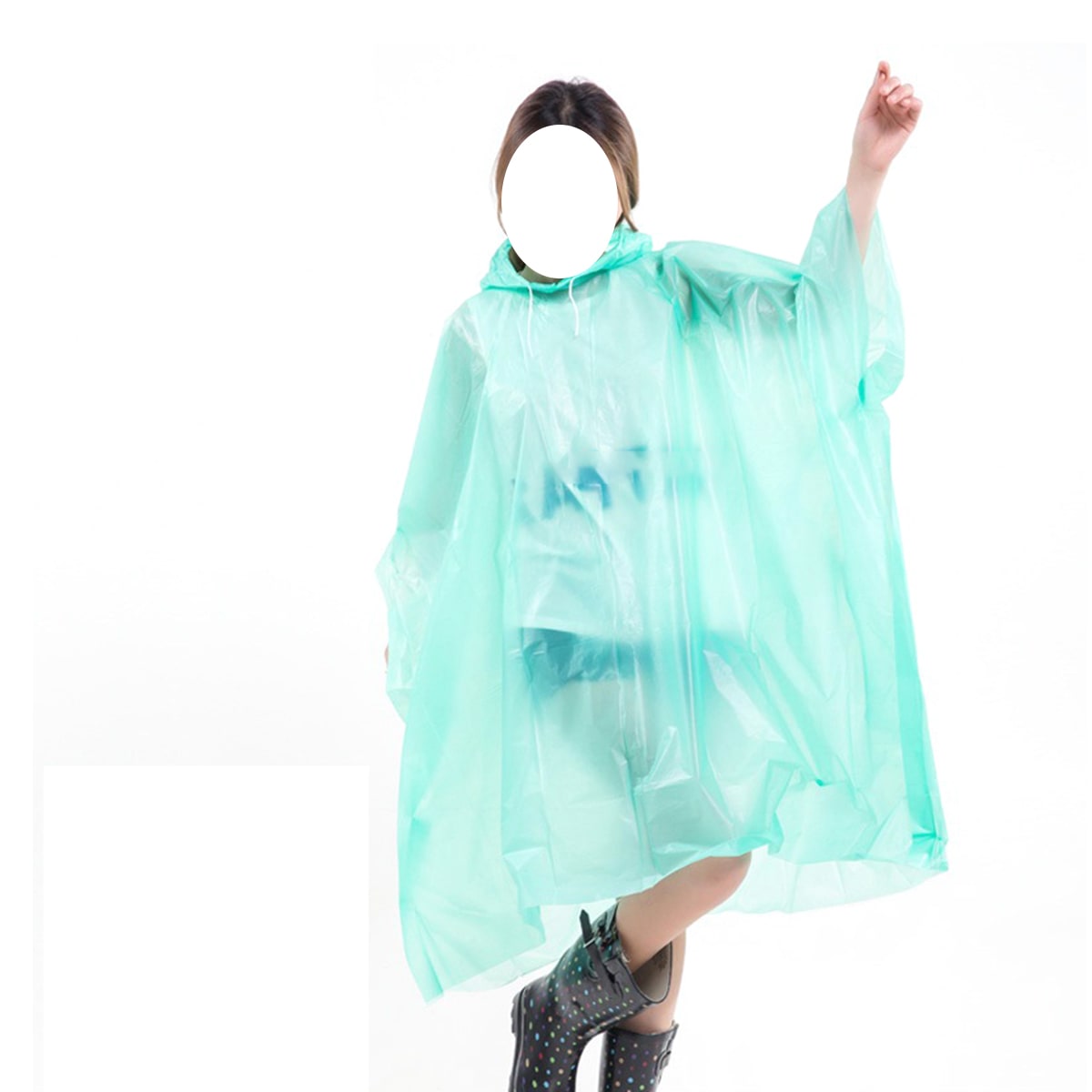 PONCHO IMPERMEABLE DE ADULTO UNISEX TALLA UNICA 130X100CM | 12 UNID_OLD2