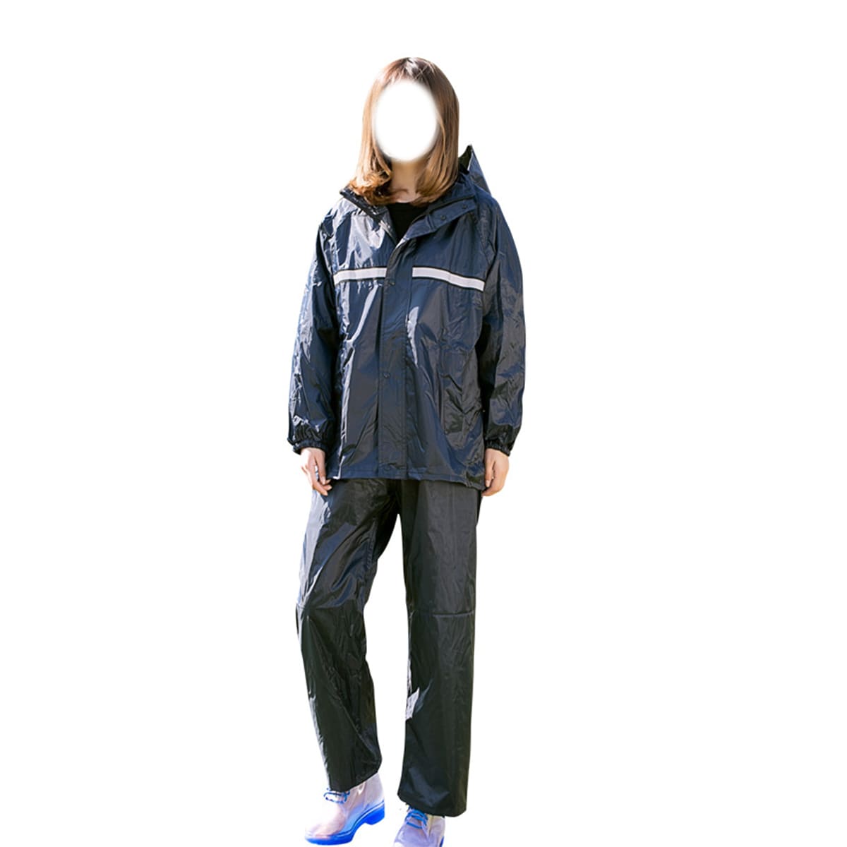 CONJUNTO PONCHO IMPERMEABLE  ADULTO UNISEX XL-3XL2