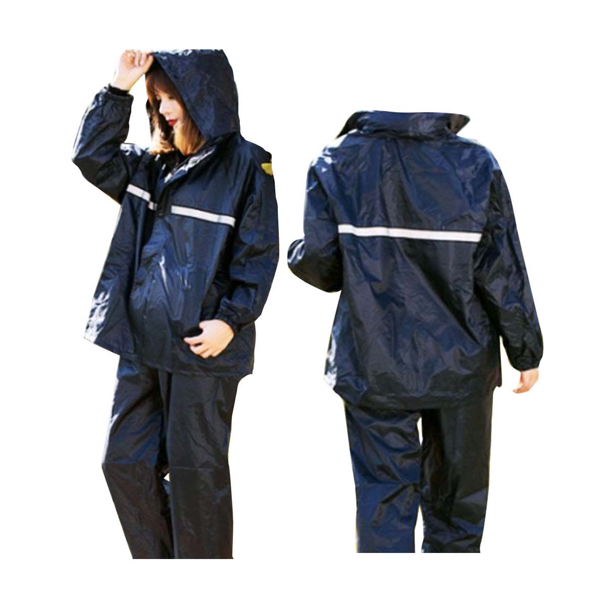 CONJUNTO PONCHO IMPERMEABLE  ADULTO UNISEX XL-3XL 0