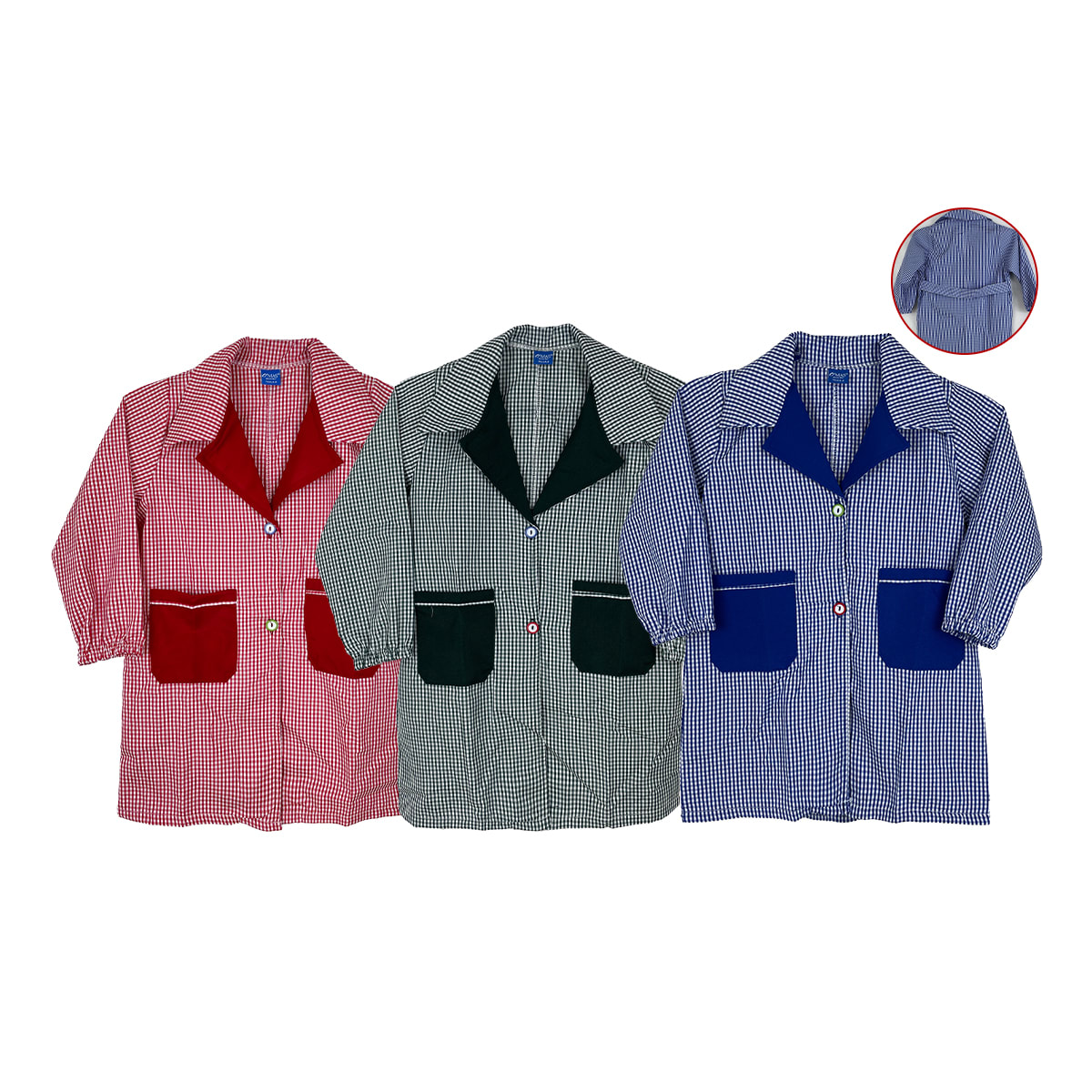 DELANTAL CUADRILLE NIÑO TALLA 2-4-6 3
