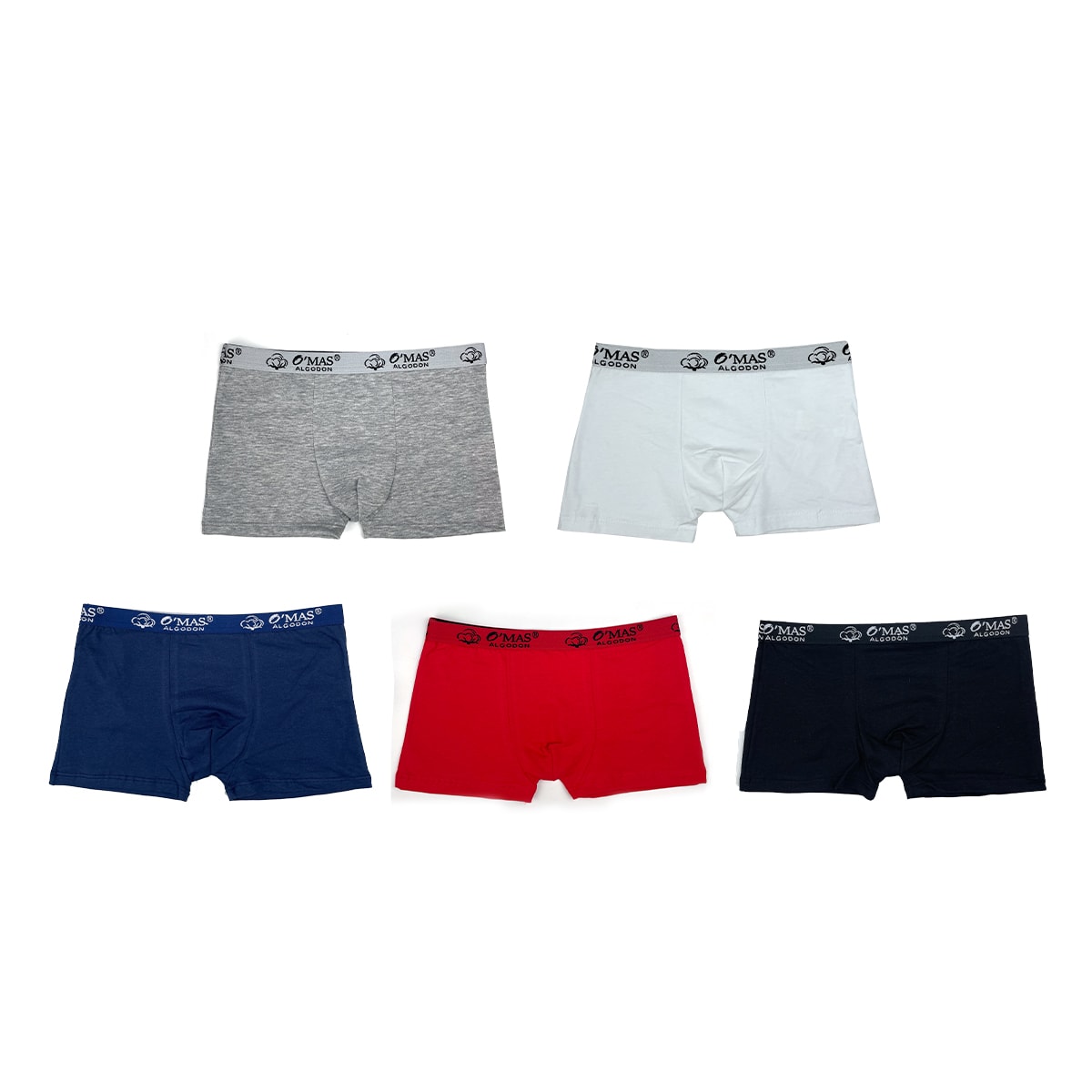 BOXER JUVENIL LISO TALLAS 10-12, 12-14, 14-16 12 UNI.2