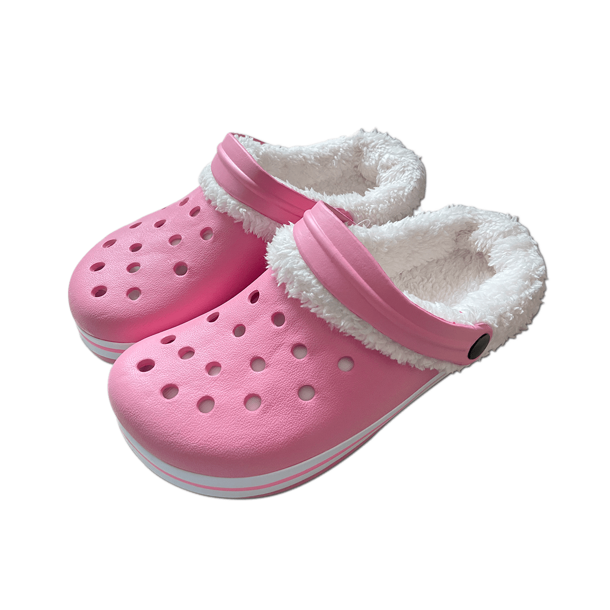 SANDALIA DE GOMA MUJER CON CHIPORRO AGUJEROS LISO TALLA 36-41 | 36 UNID4