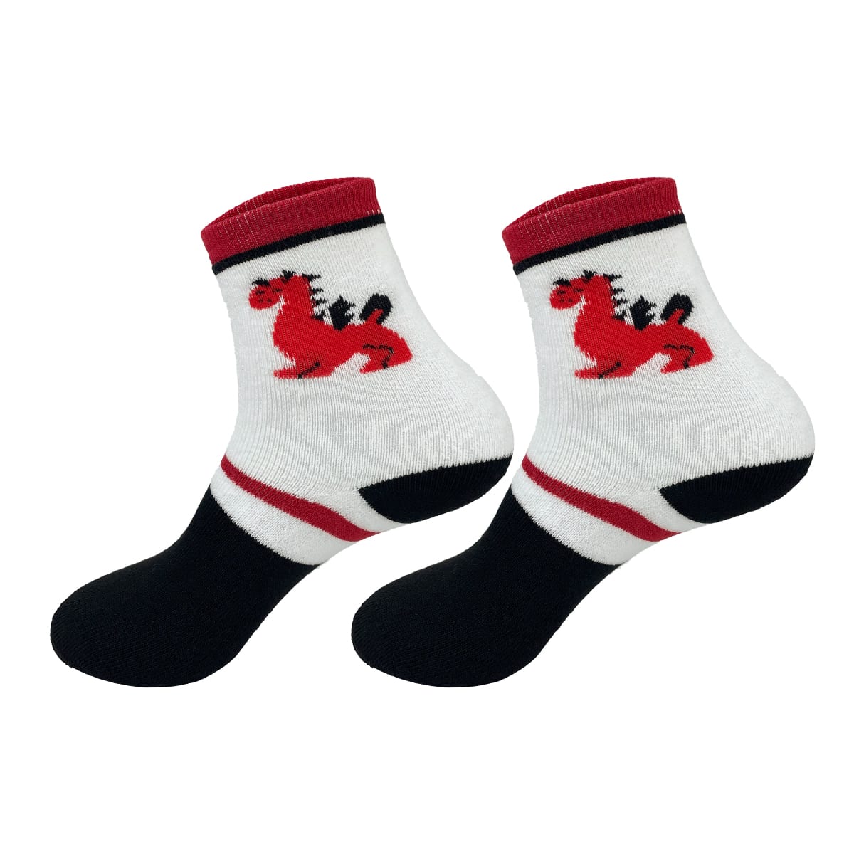 CALCETINES DE NIÑO CON DIBUJOS TOALLA TALLA 3-6 AÑOS | 12 UNID5