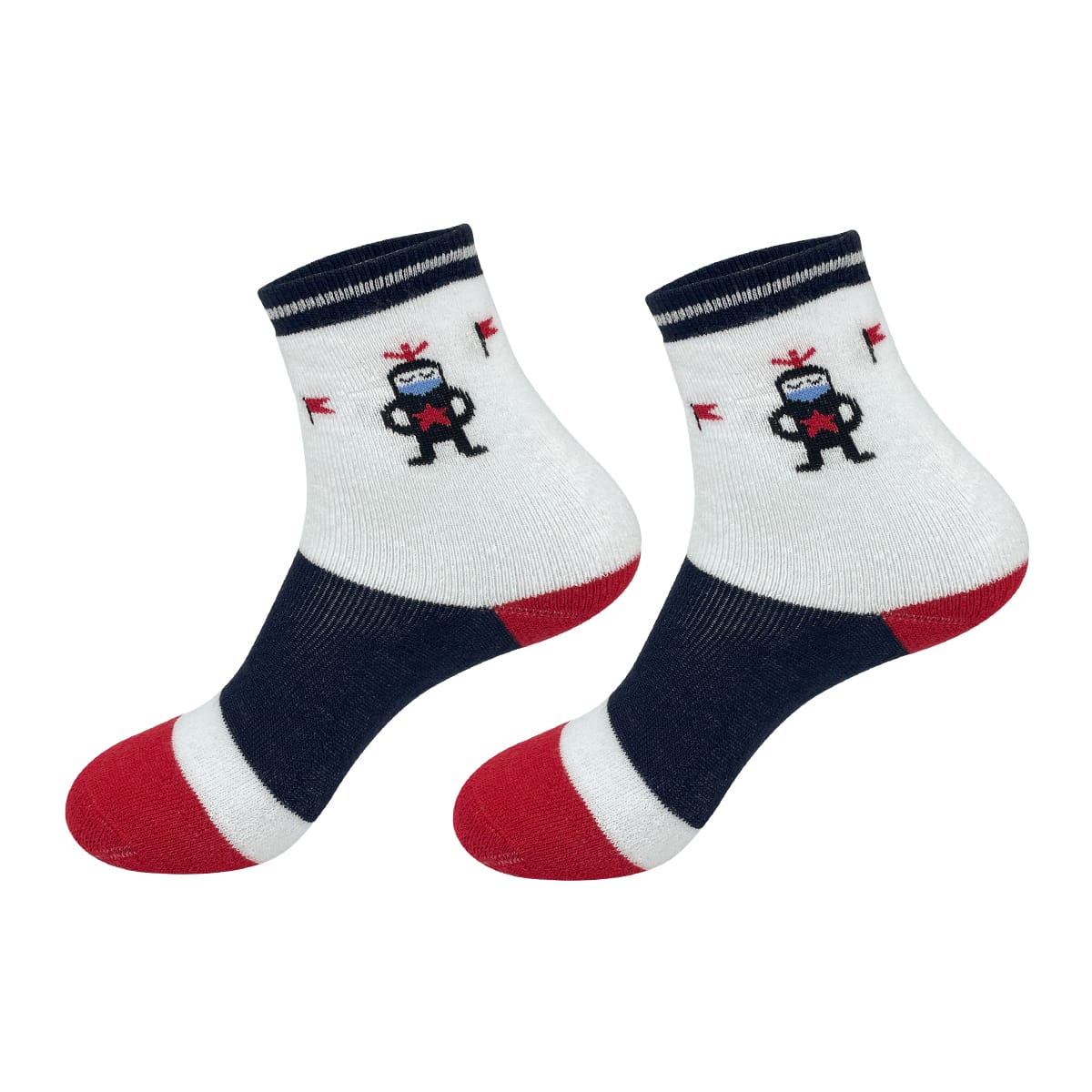 CALCETINES DE NIÑO CON DIBUJOS TOALLA TALLA 6-9 AÑOS | 12 UNID7