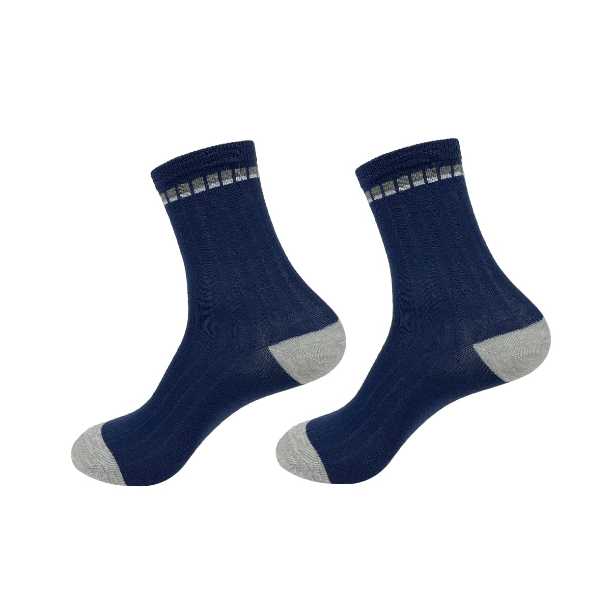 CALCETINES DE NIÑO ACANALADO COLOR LISO SURTIDO 6-9 AÑO| 12 UNID2