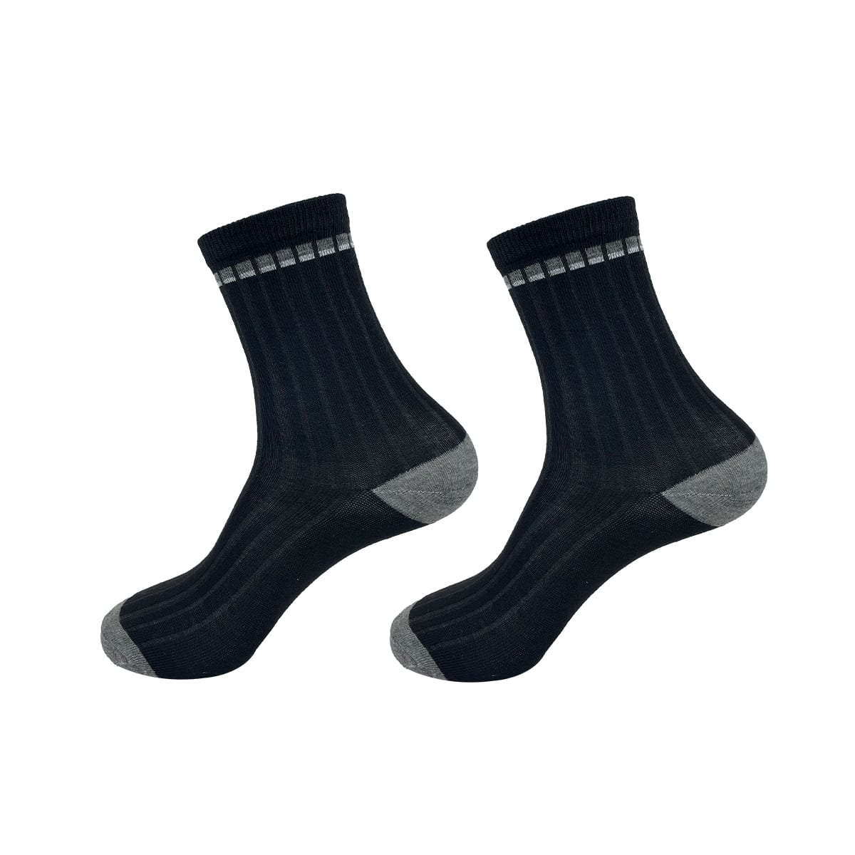 CALCETINES DE NIÑO ACANALADO COLOR LISO SURTIDO 6-9 AÑO| 12 UNID1