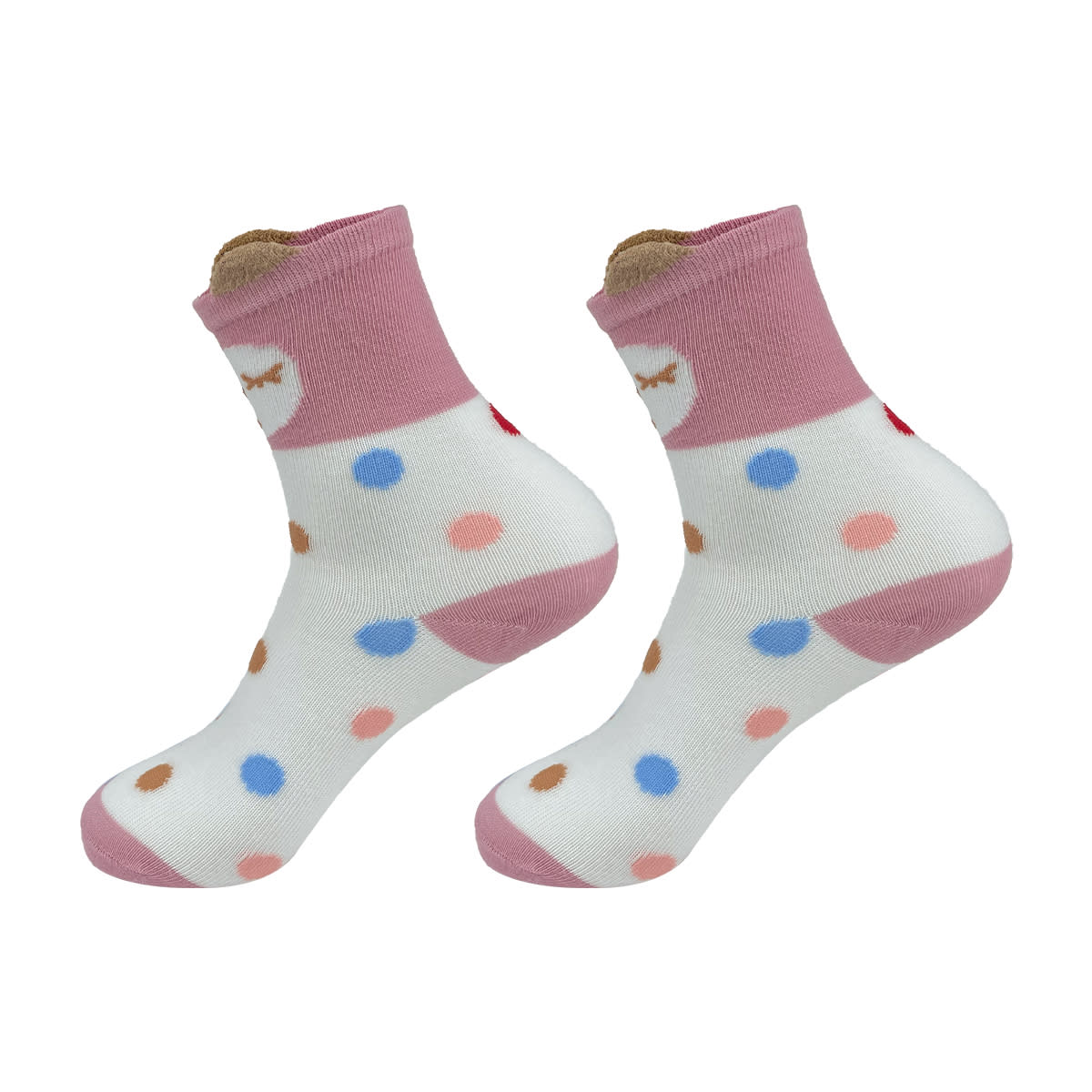 CALCETINES DE NIÑA DISEÑO ANIMALES SURTIDOS 6-9 AÑOS| 12 UNID2