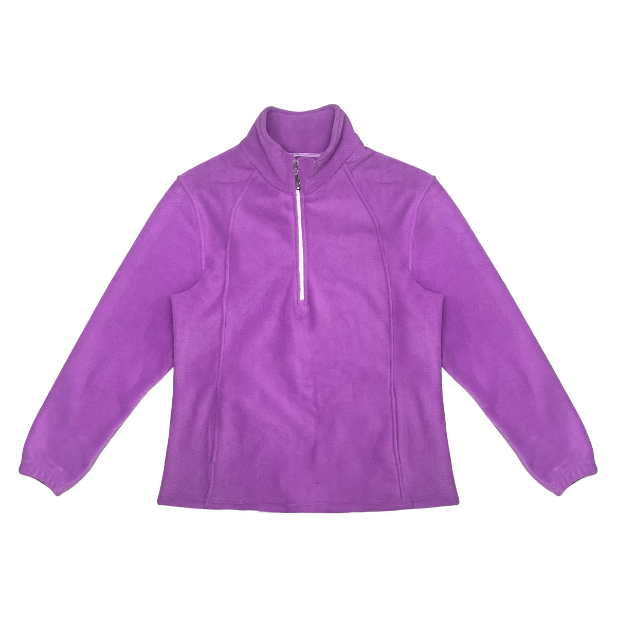 POLERON PLUSH  DE MUJER CON MEDIO CIERRE | 12 UNID3