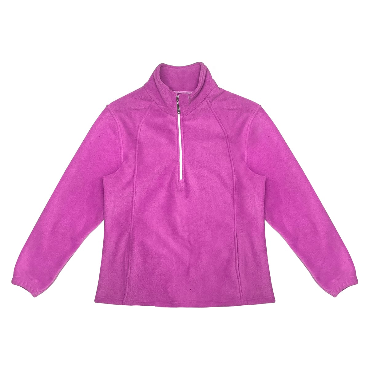 POLERON PLUSH  DE MUJER CON MEDIO CIERRE | 12 UNID7