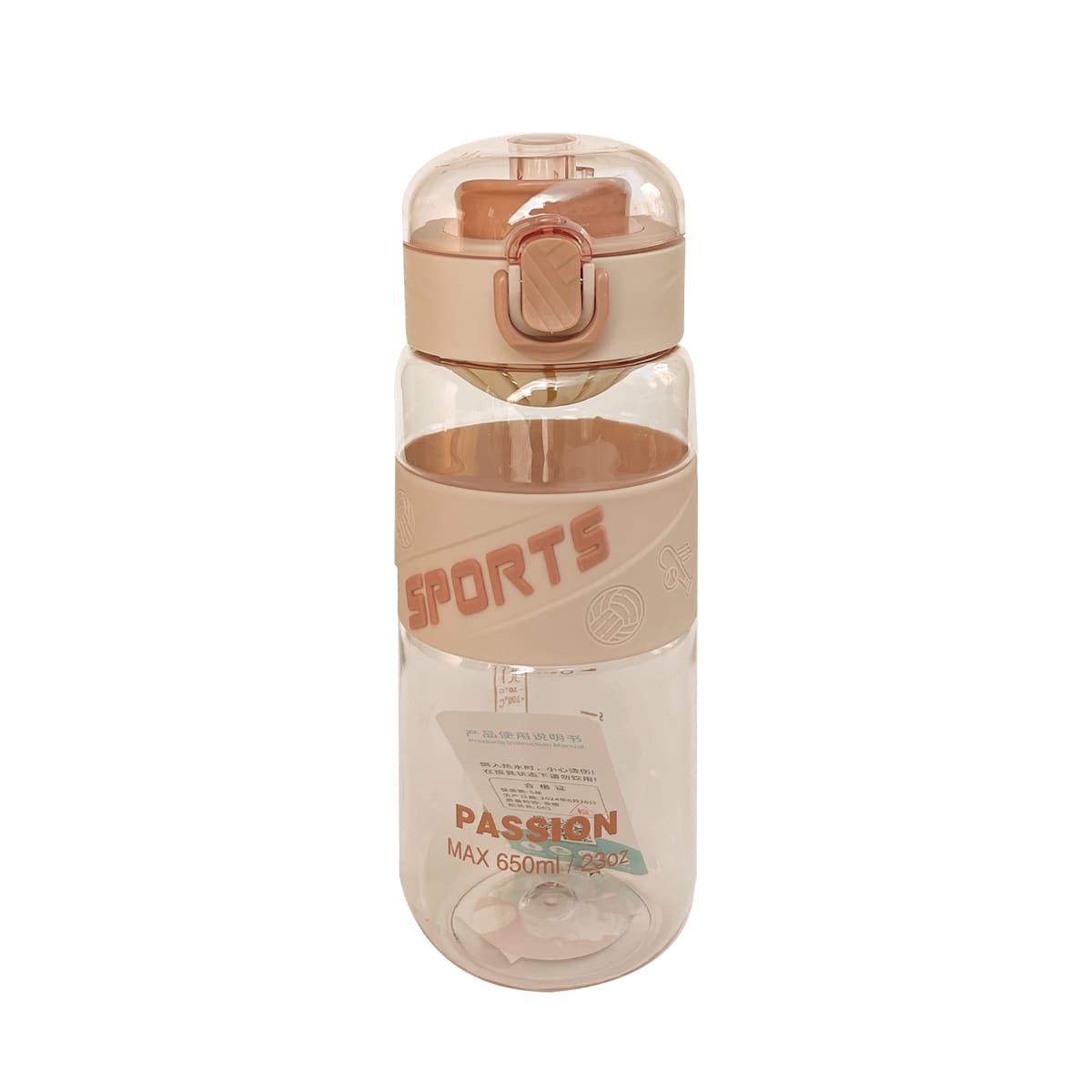 BOTELLA PARA AGUA DE PLÁSTICO 650 ML2