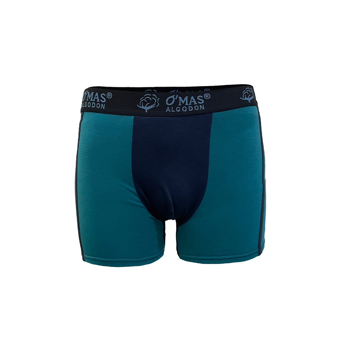 BOXER DE HOMBRE BICOLOR ELASTICO OMAS | 12 UNID6