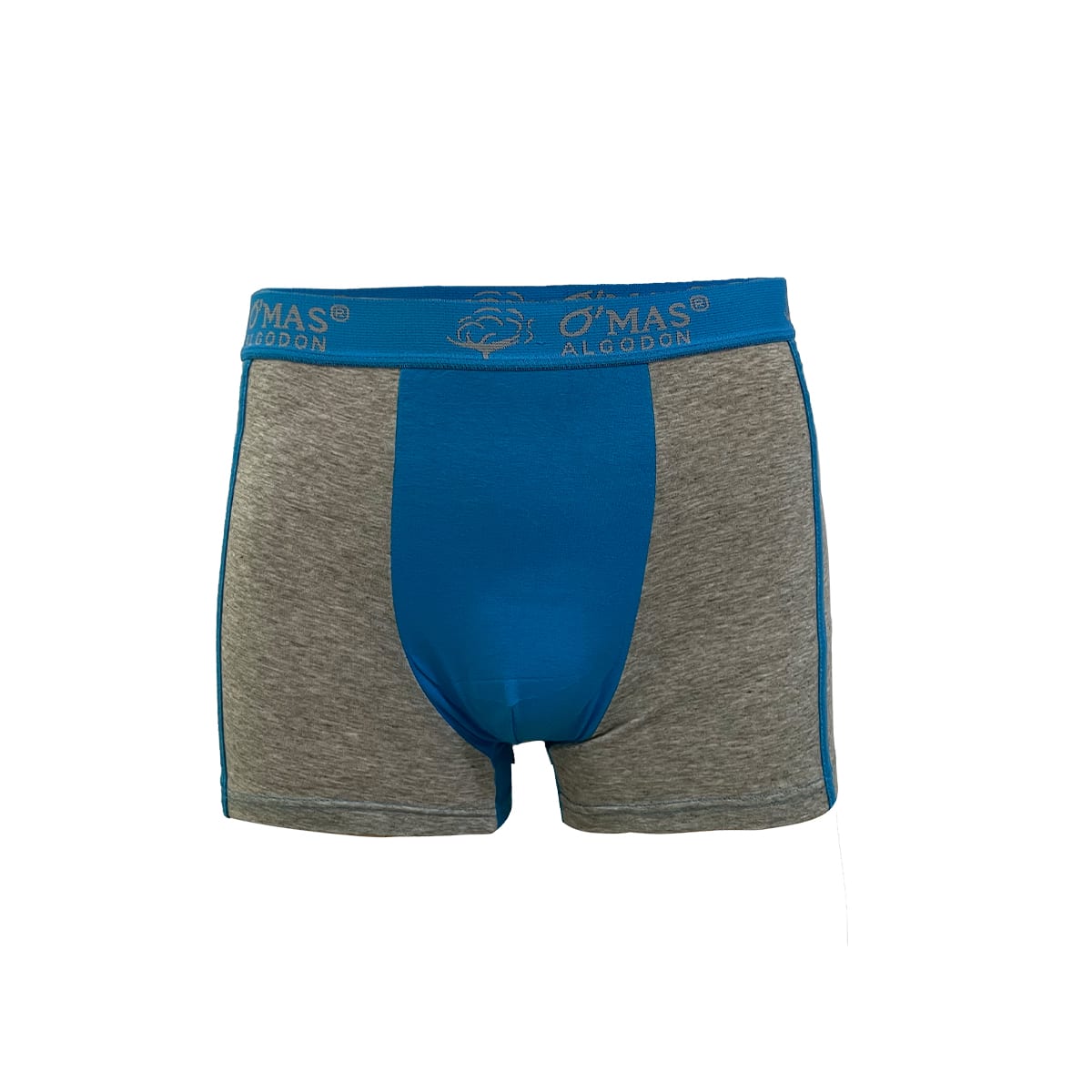 BOXER DE HOMBRE BICOLOR ELASTICO OMAS | 12 UNID4