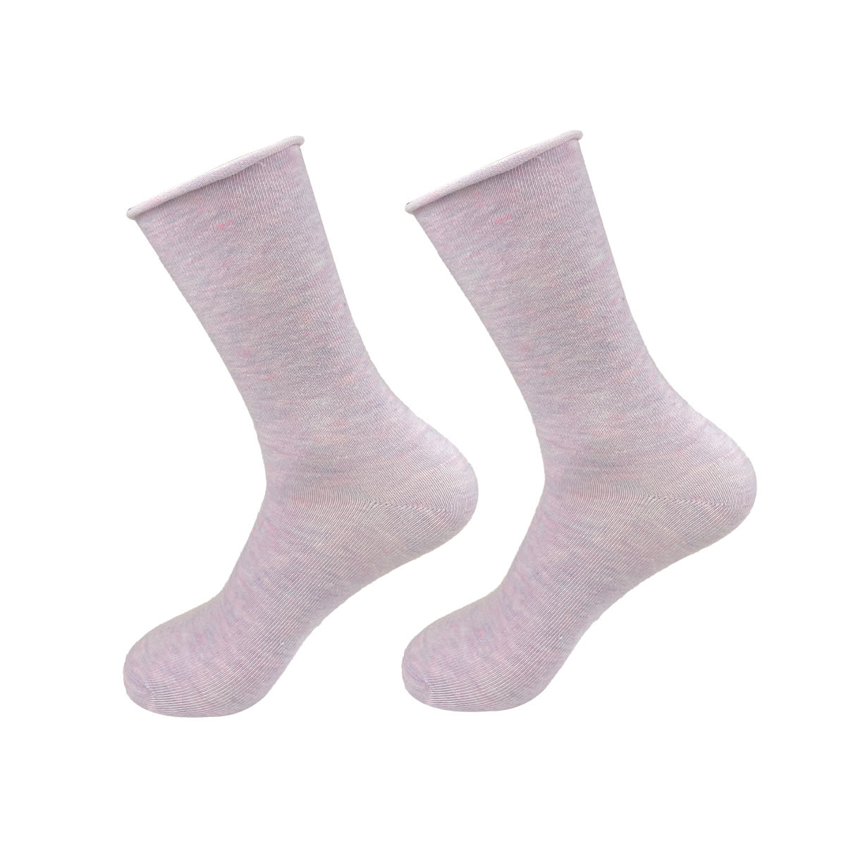 CALCETINES DE MUJER MEDIA CAÑA COLOR LISO 8