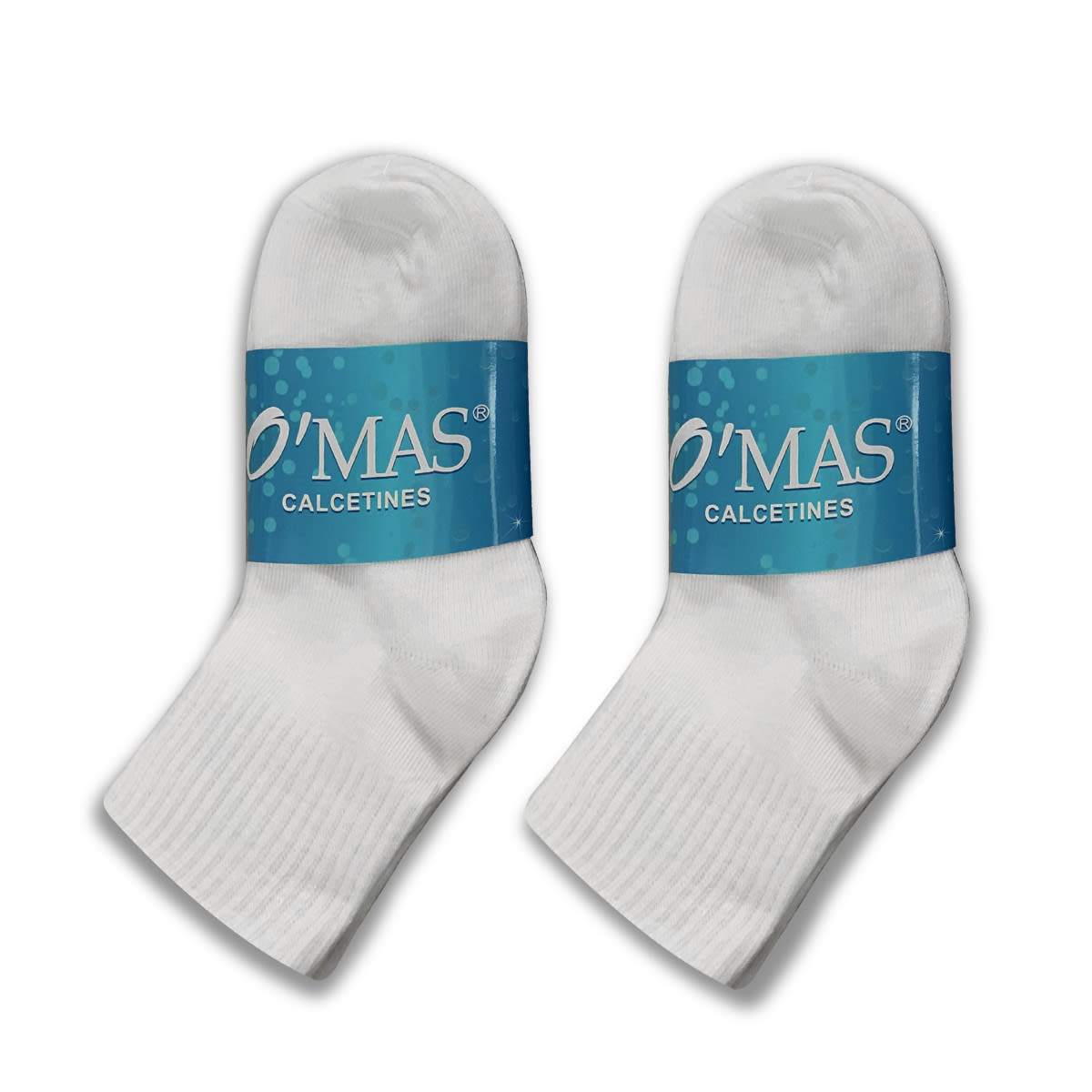 CALCETINES BLANCO NIÑO MEDIA CAÑA TALLA 4 | 12 UNID 0
