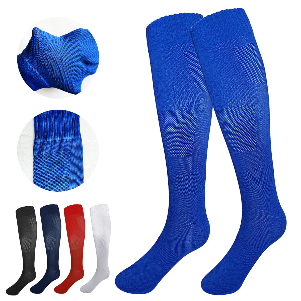 CALCETINES DE FUTBOL CORTE ALTO PARA NIÑO |  12 UNID2
