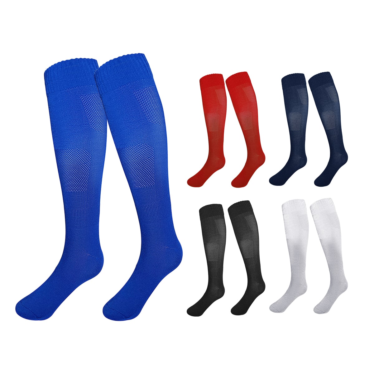 CALCETINES DE FUTBOL CORTE ALTO PARA NIÑO |  12 UNID 0