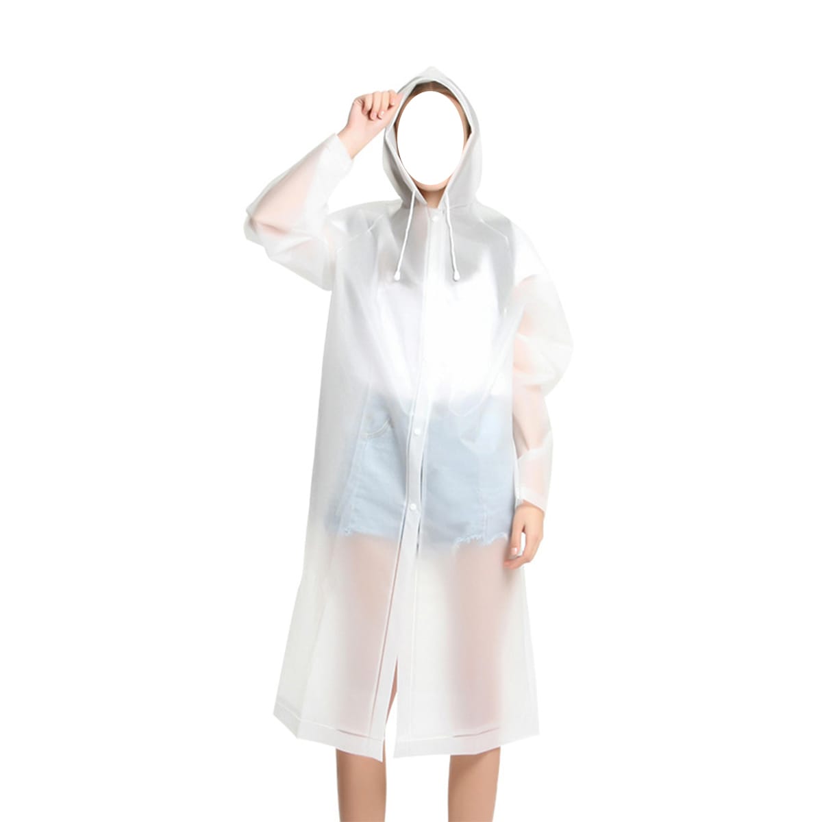 PONCHO IMPERMEABLE ADULTO UNISEX COLOR LISO |12 UNID2