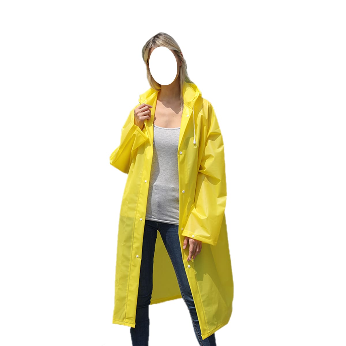 PONCHO IMPERMEABLE ADULTO UNISEX COLOR LISO |12 UNID5
