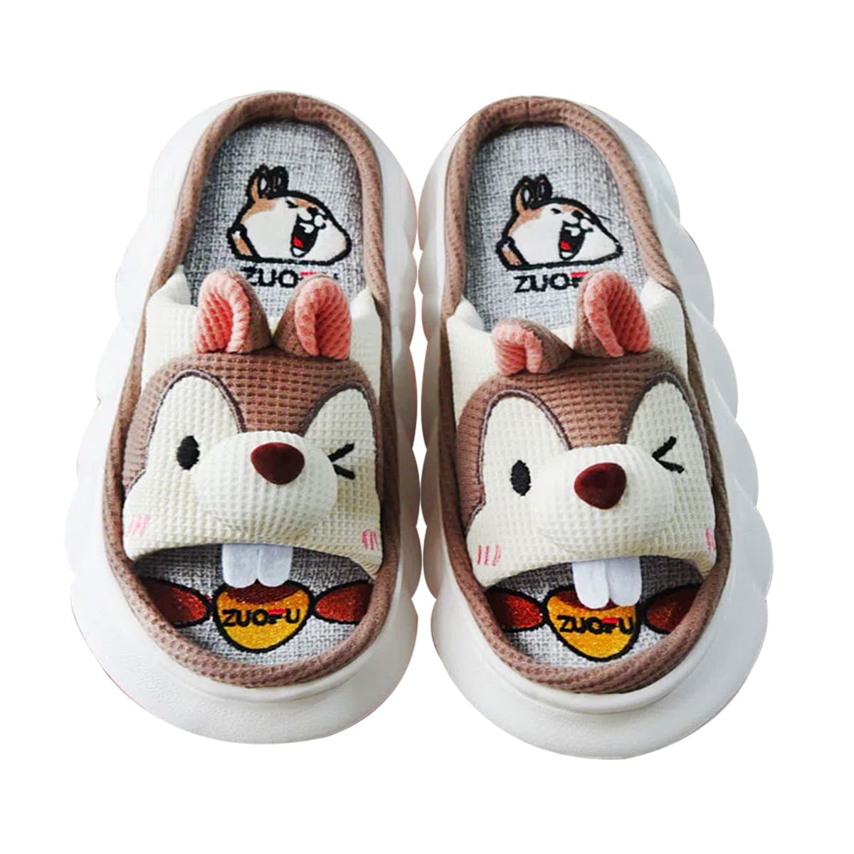 PANTUFLA DE ADULTO ANIMALES SURTIDOS TALLA 36-41 | 36 UNID3