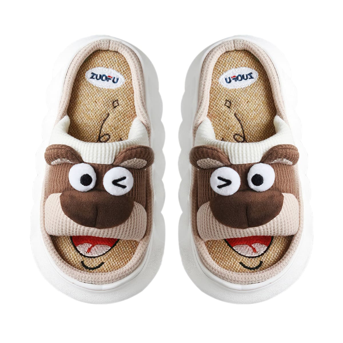 PANTUFLA DE ADULTO ANIMALES SURTIDOS TALLA 36-41 | 36 UNID5