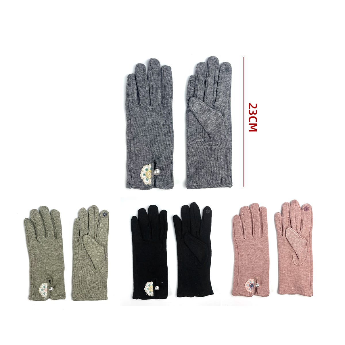 GUANTE MUJER POLAR FORRADO TACTIL 2