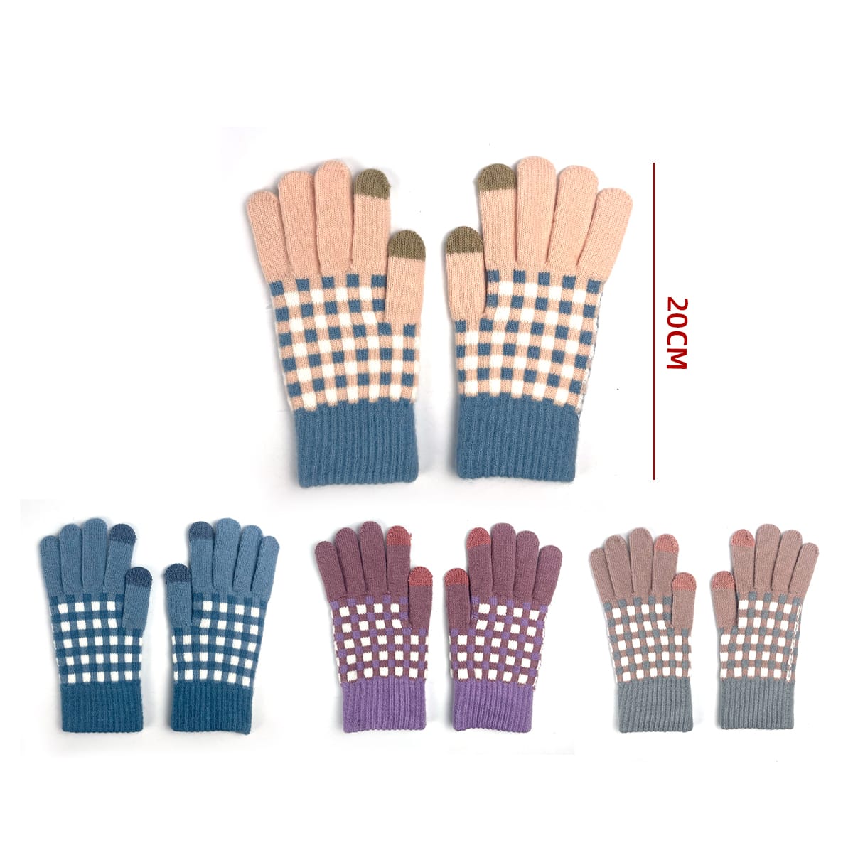 GUANTES DE LANA TACTIL 20CM8