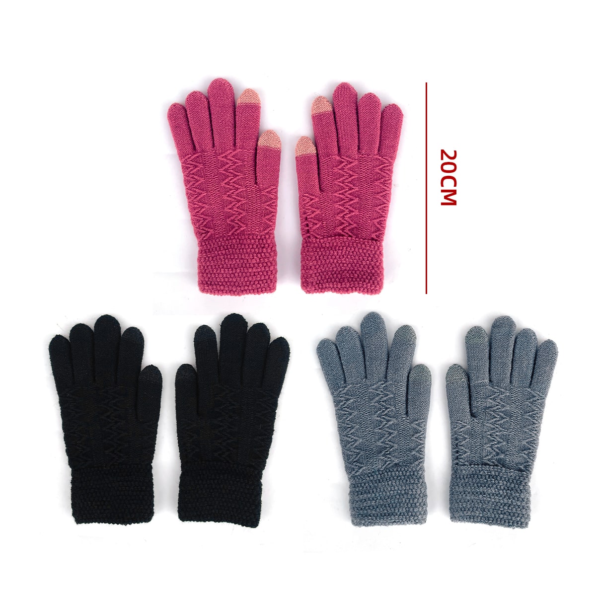 GUANTES DE LANA TACTIL 20CM6