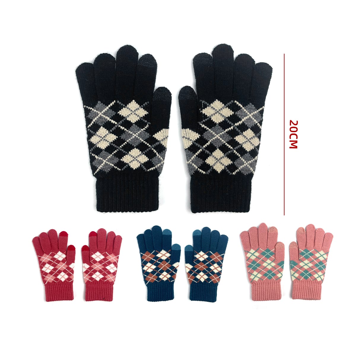 GUANTES DE LANA TACTIL 20CM4