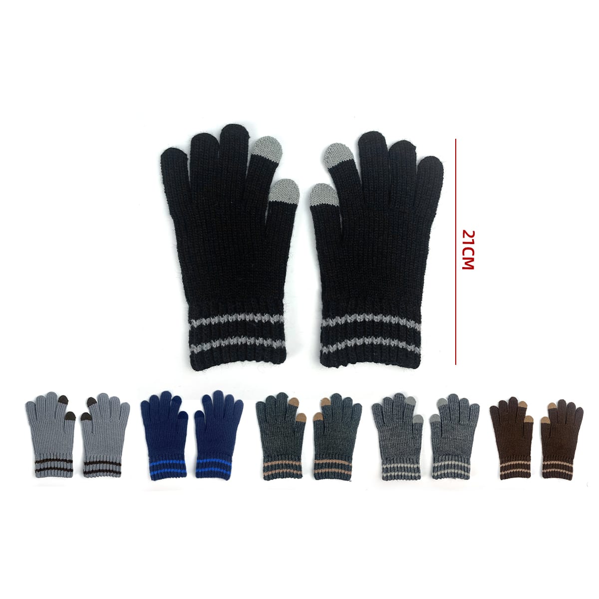 GUANTE LANA TACTIL 21CM4