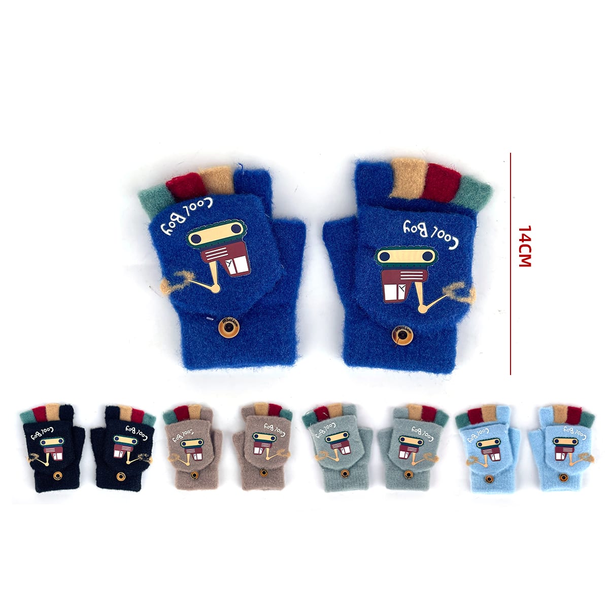 GUANTE MITON LANA  14CM4