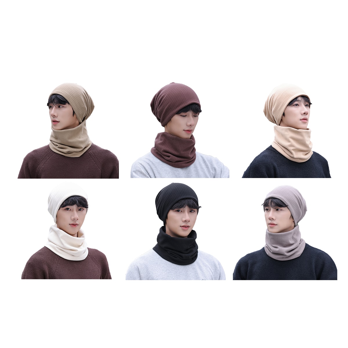 CONJUNTO ADULTO GORRO Y CUELLO PLUSH DOBLE CAPA 0
