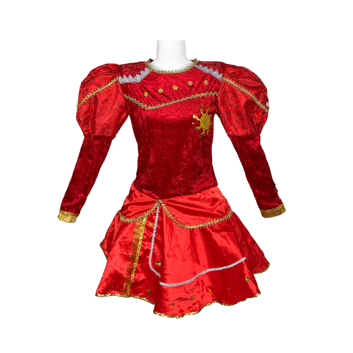 TRAJE CAPORAL NIÑA JUVENIL TALLAS 14-16-S3