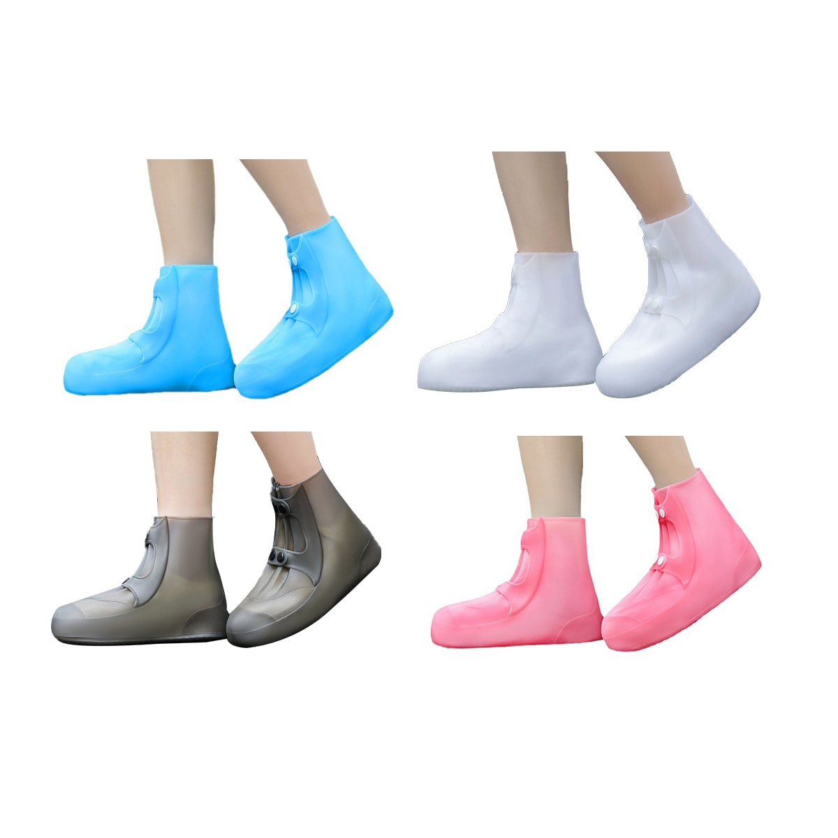 FUNDA PARA CALZADO IMPERMEABLE TALLA S-XXXL | 12 UNID4