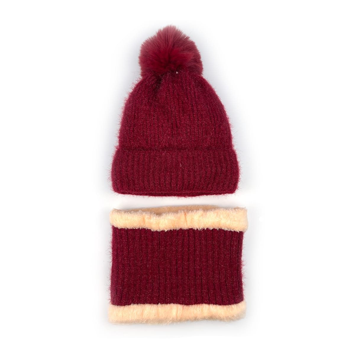 GORRO DE NIÑA JUVENIL CON CUELLO LISO SURTIDO PLUSH 19X20CM | 12 UNID2