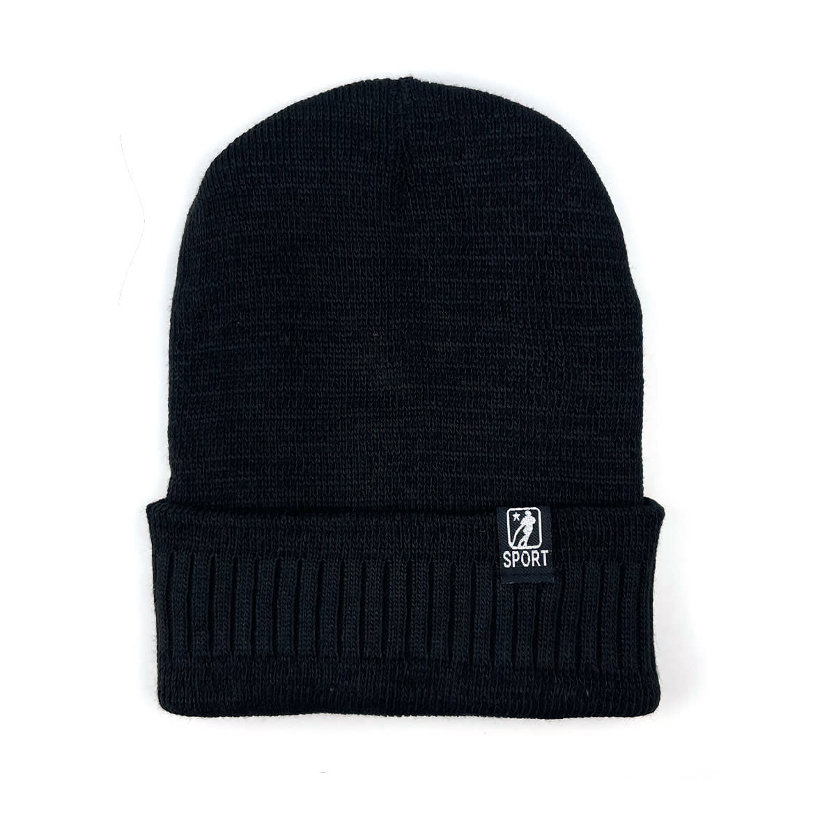 GORRO DE HOMBRE PLUSH DOBLE CAPA GRUESO LISO 21X22CM | 12 UNID3