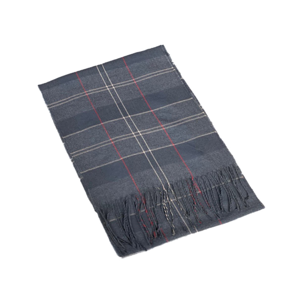 BUFANDA DE ADULTO DISEÑO DE CUADROS ACRILICO 32X180CM | 12 UNID2