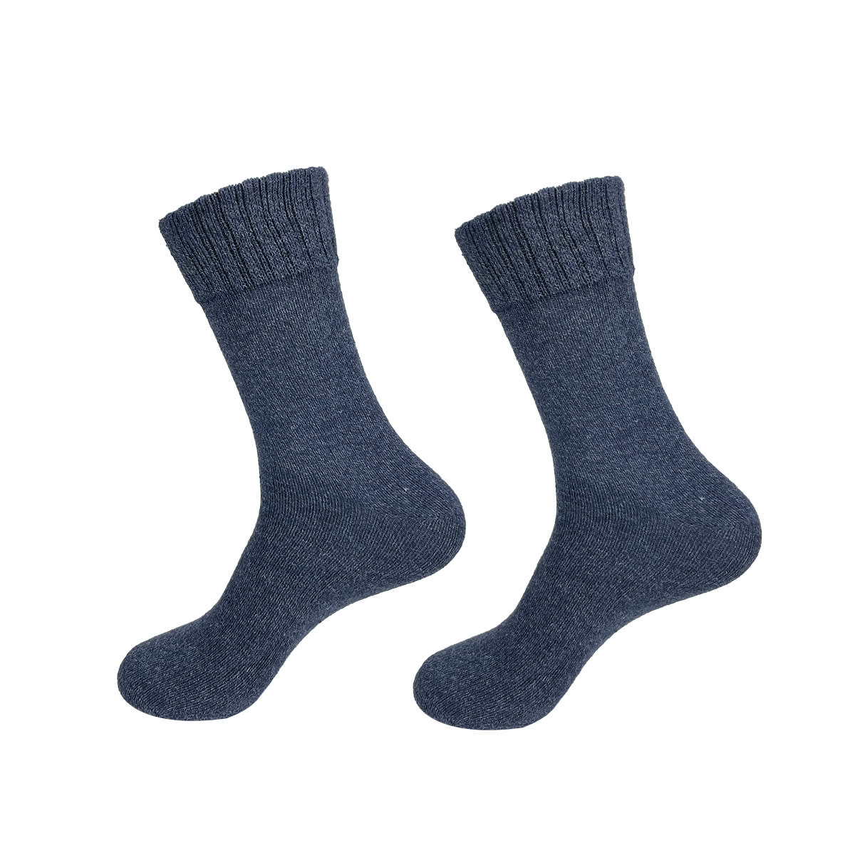 CALCETINES DE HOMBRE LARGO JASPEADO ALGODÓN TALLA 40-44 | 12 UNID5