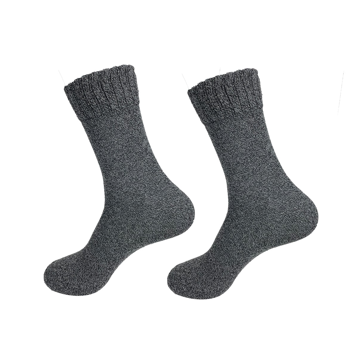 CALCETINES DE HOMBRE LARGO JASPEADO ALGODÓN TALLA 40-44 | 12 UNID4