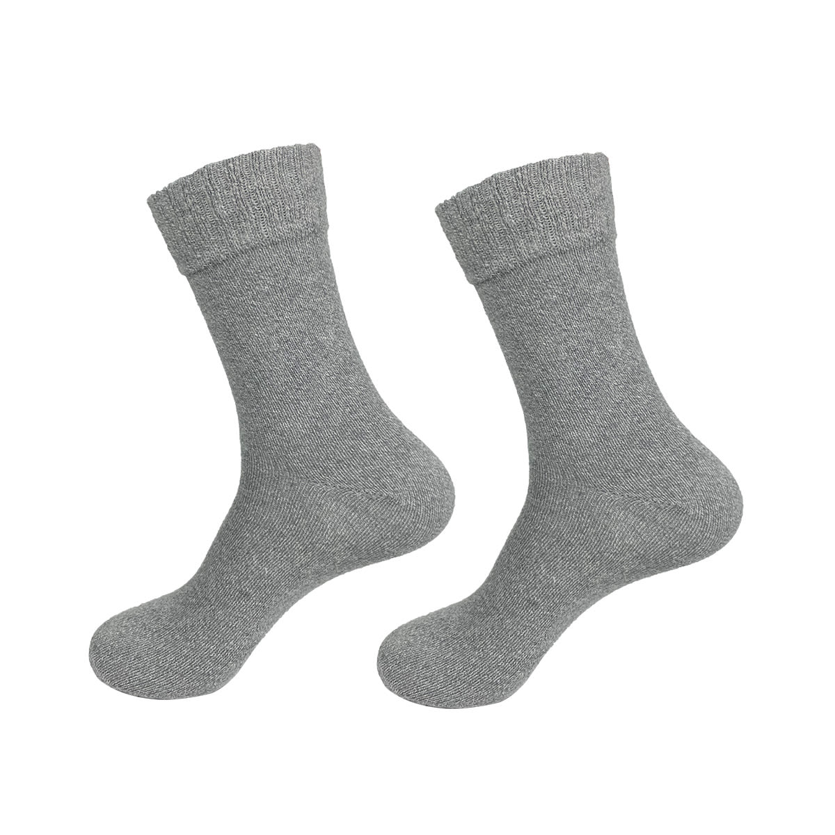 CALCETINES DE HOMBRE LARGO JASPEADO ALGODÓN TALLA 40-44 | 12 UNID3