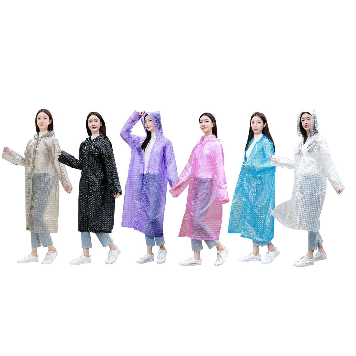 PONCHO IMPERMEABLE ADULTO UNISEX  150-180CM1